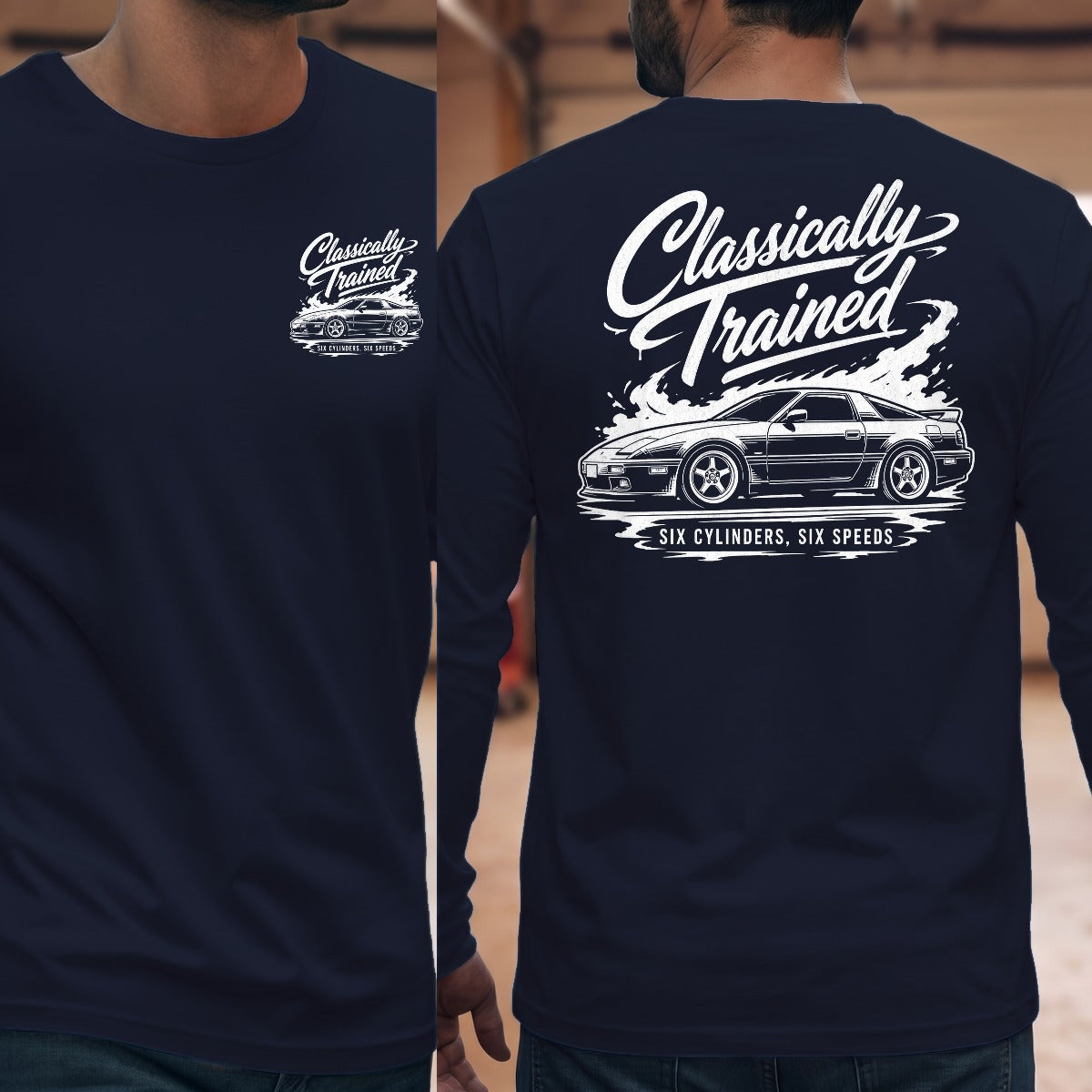 Navy | Front & Back