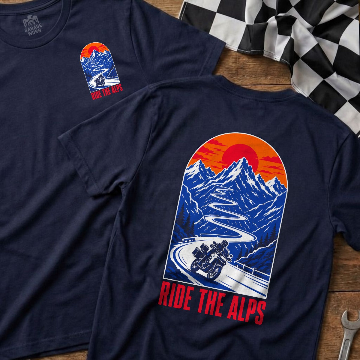 Navy | Front & Back