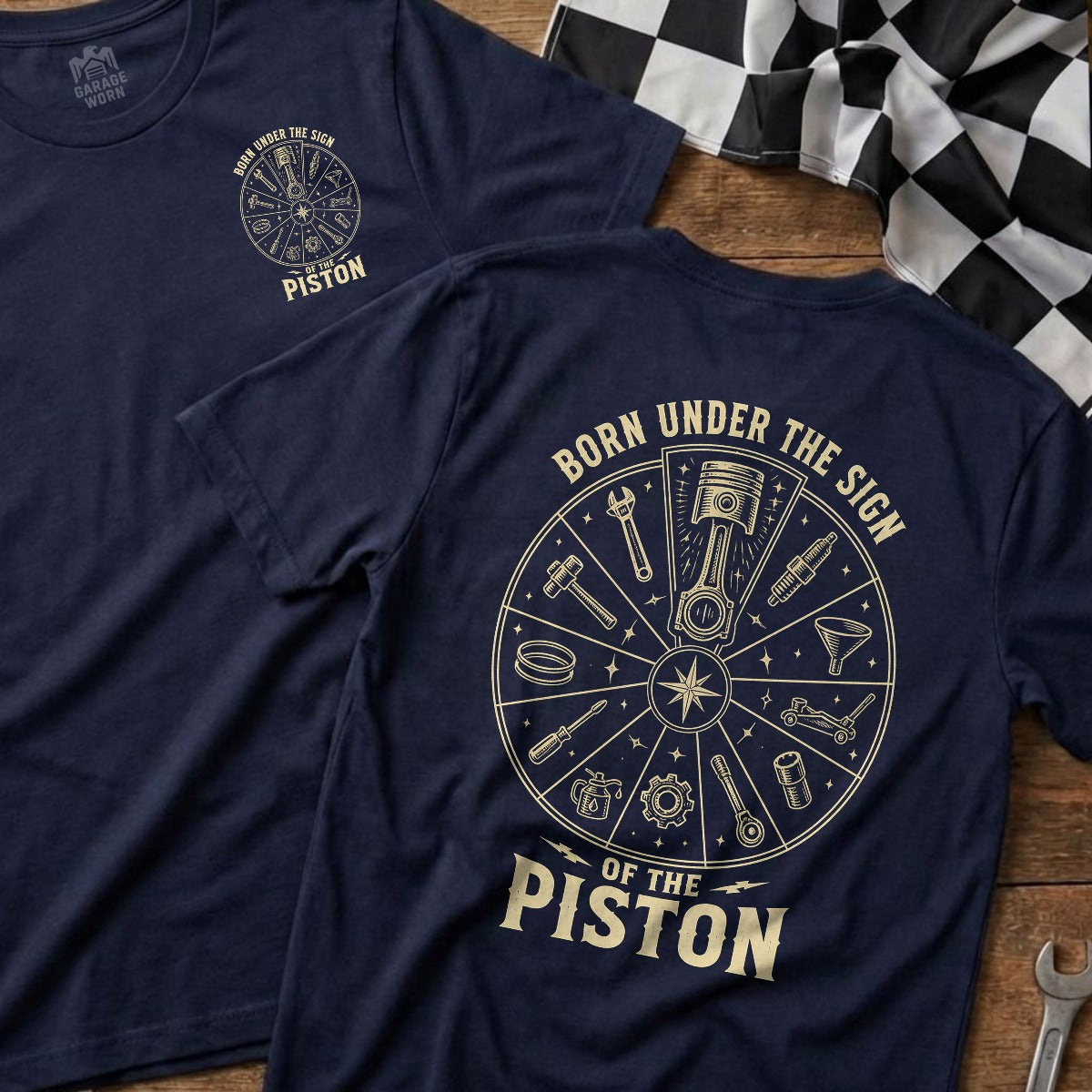 Navy | Front & Back