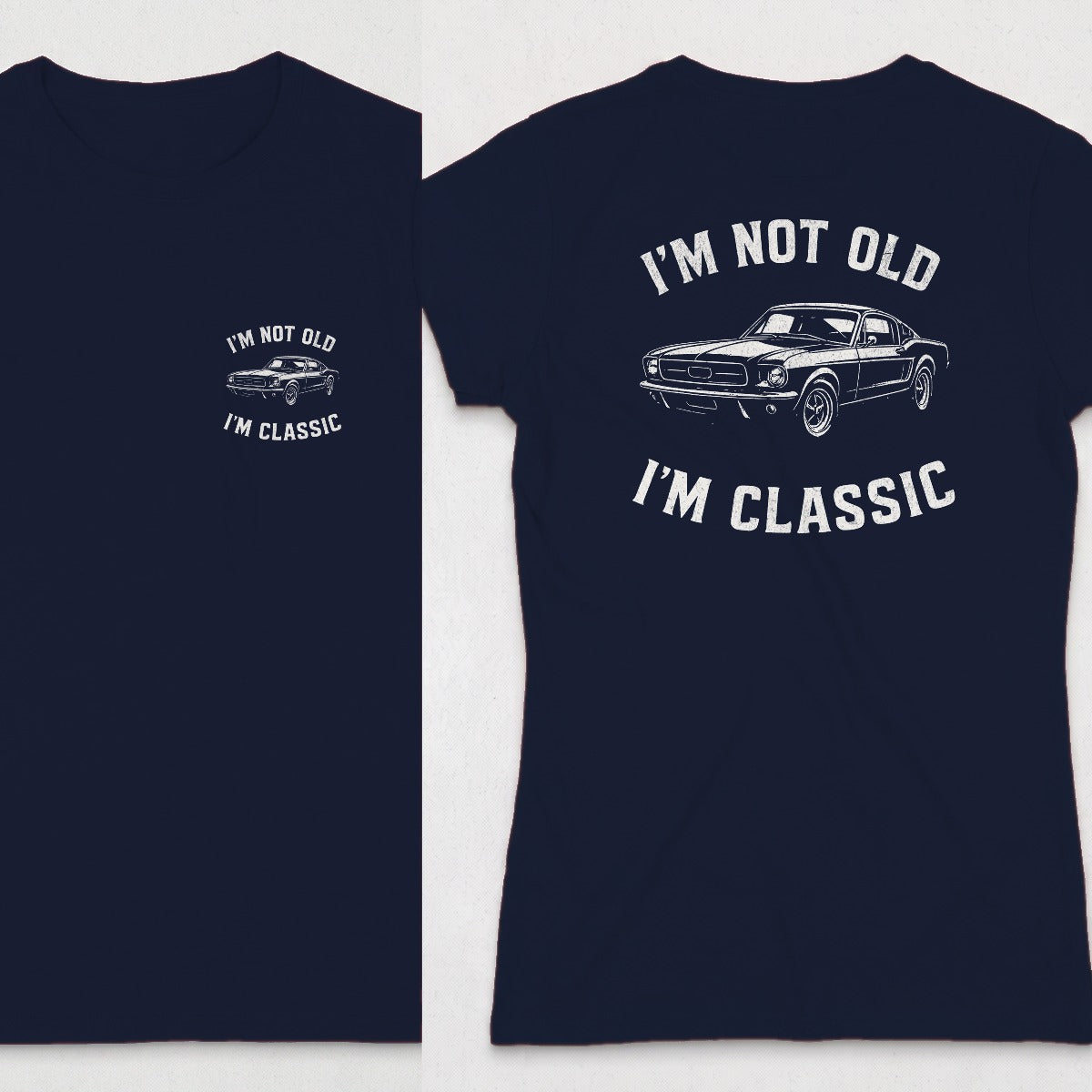 Navy | Front & Back