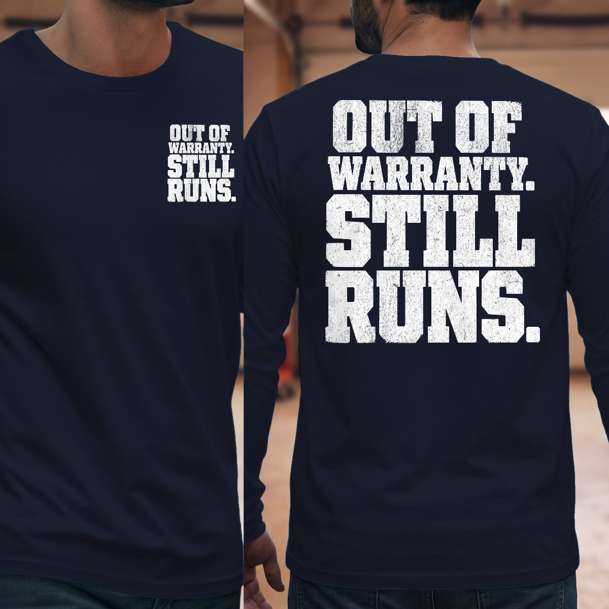 Navy | Front & Back