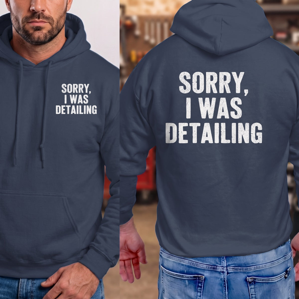 Navy | Front & Back