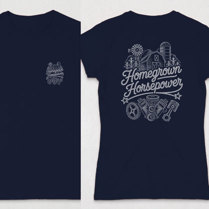 Navy | Front & Back