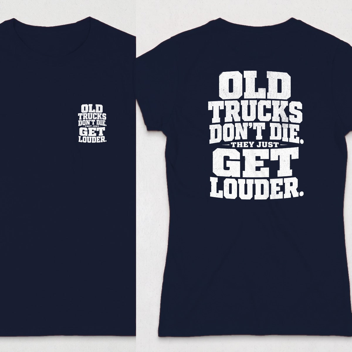 Navy | Front & Back