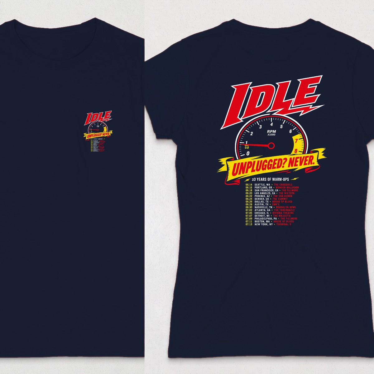 Navy | Front & Back