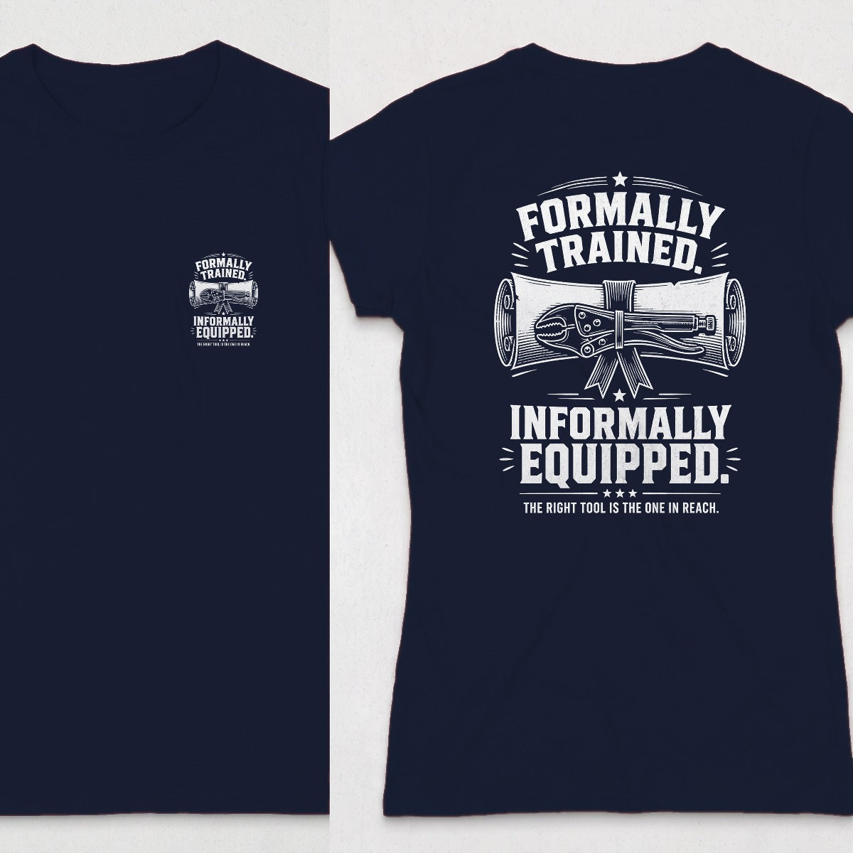 Navy | Front & Back