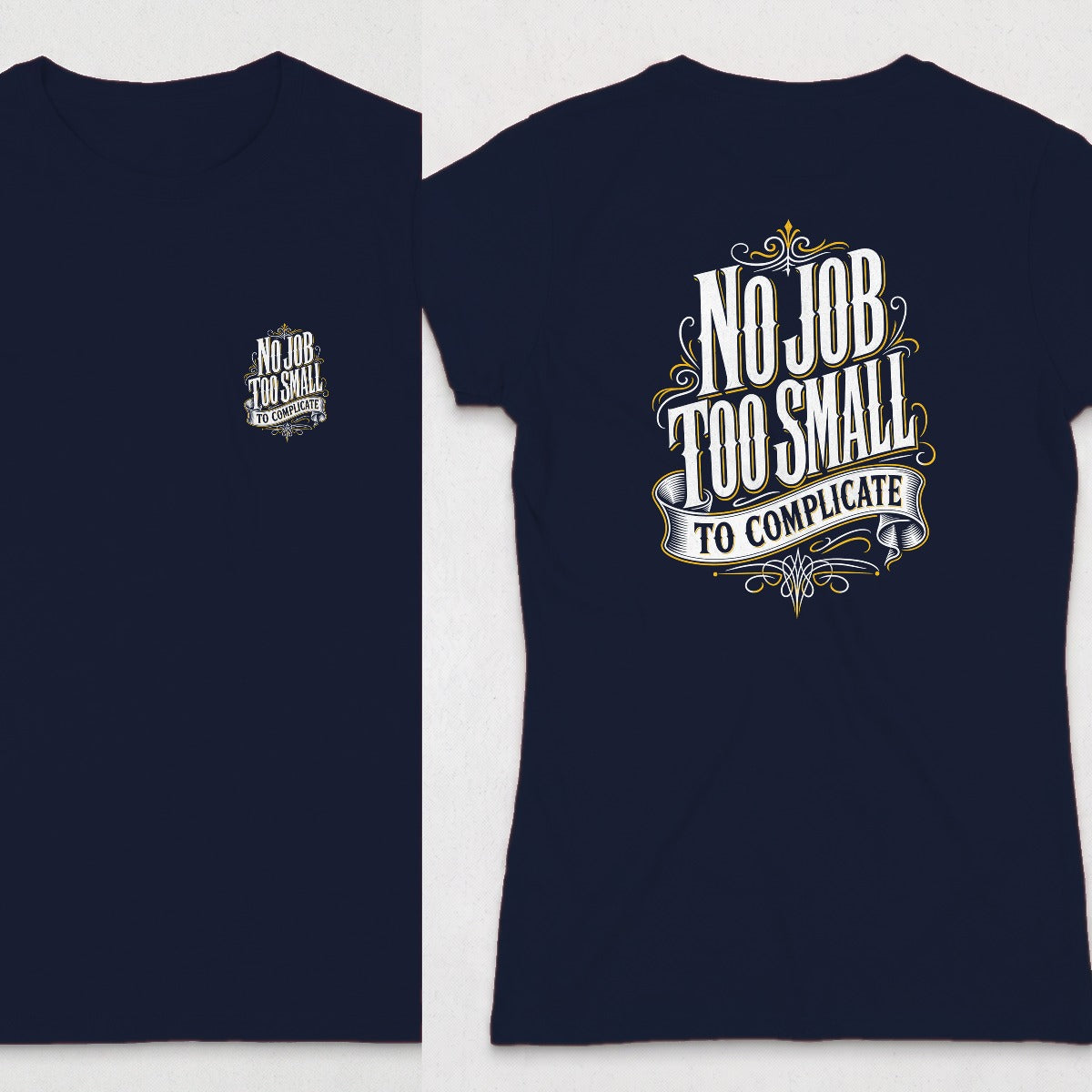Navy | Front & Back