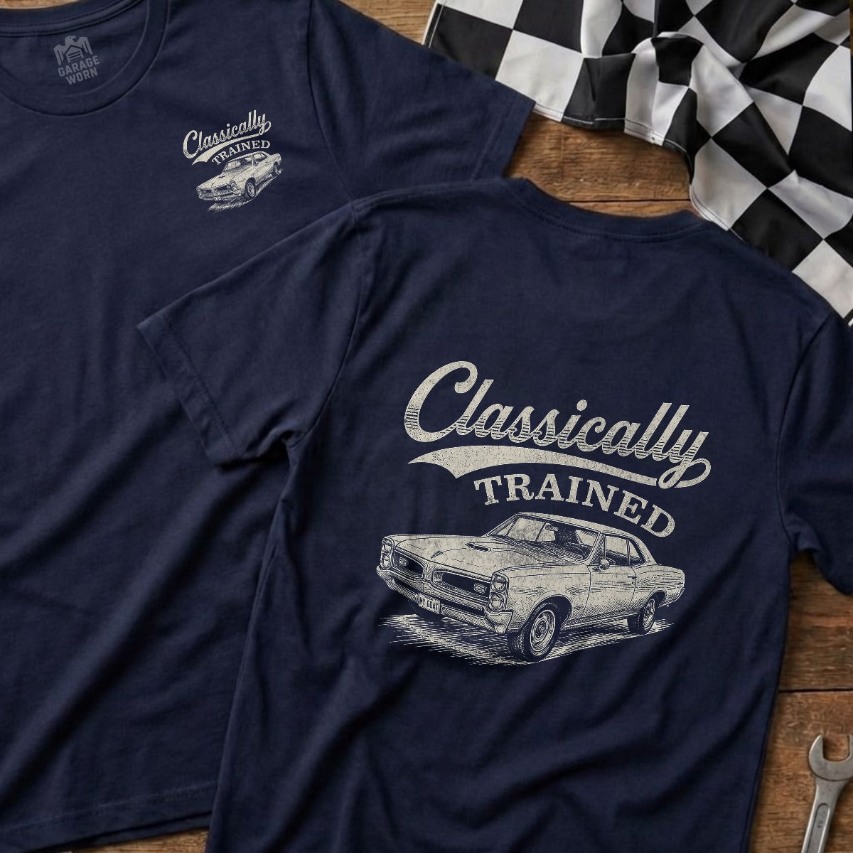 Navy | Front & Back