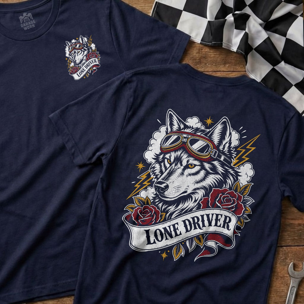 Navy | Front & Back