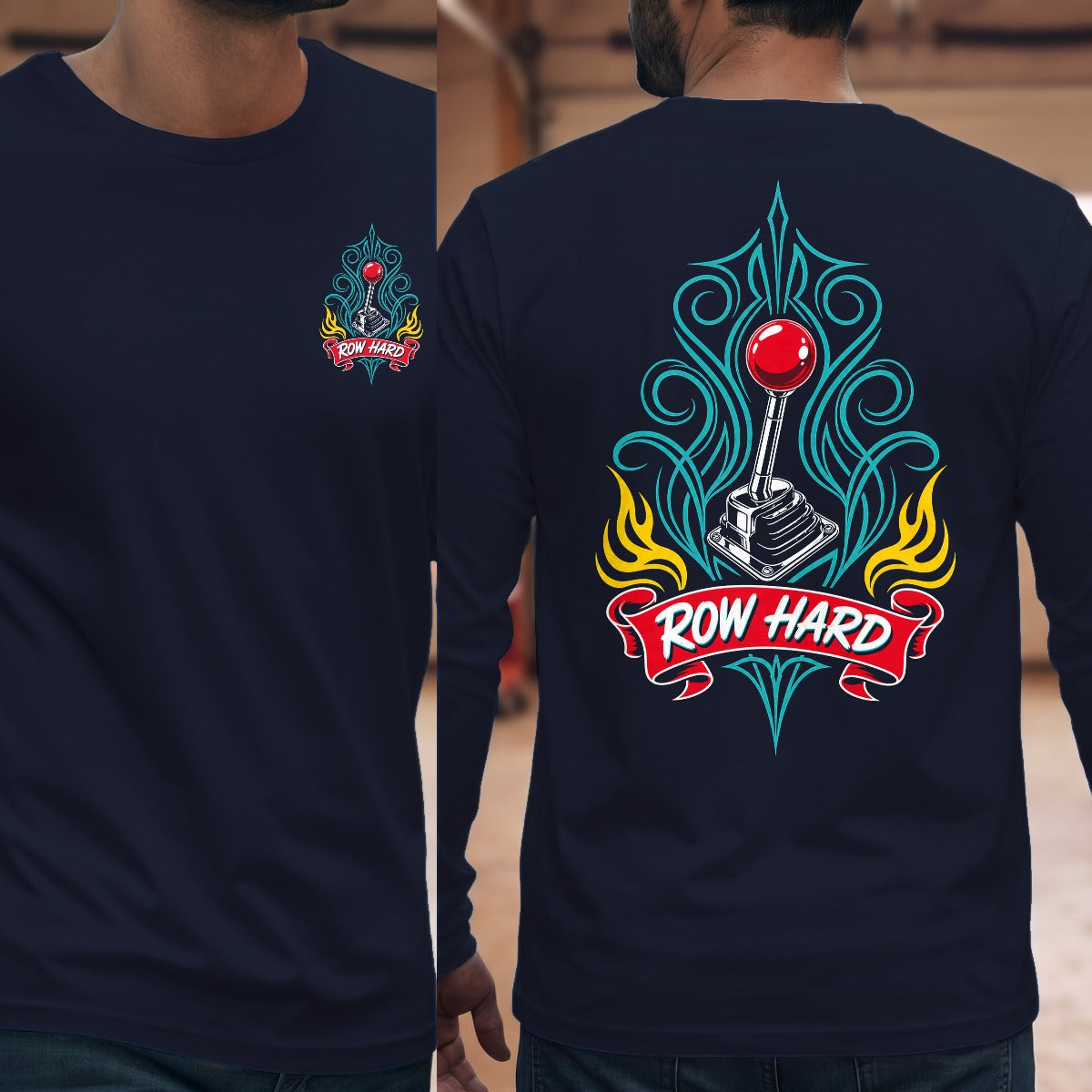 Navy | Front & Back