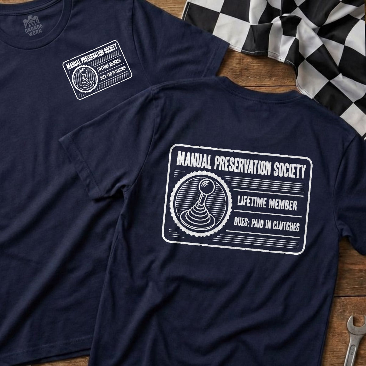 Navy | Front & Back