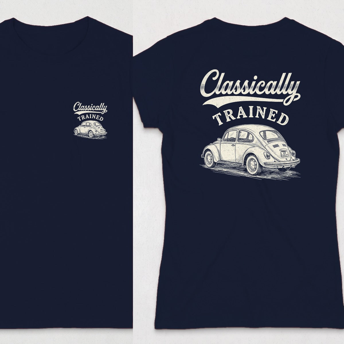 Navy | Front & Back