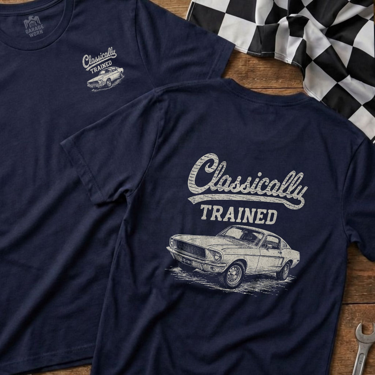 Navy | Front & Back