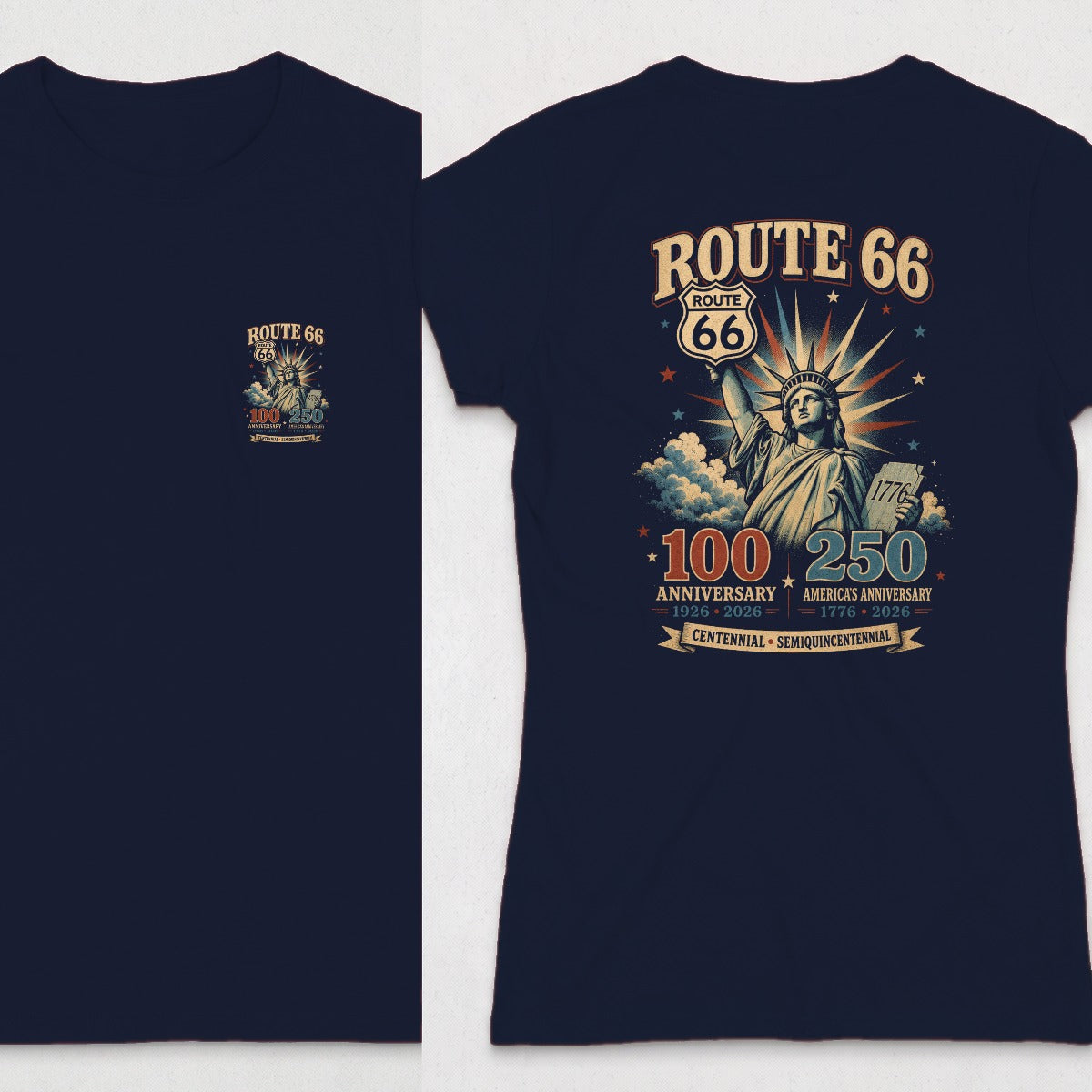 Navy | Front & Back