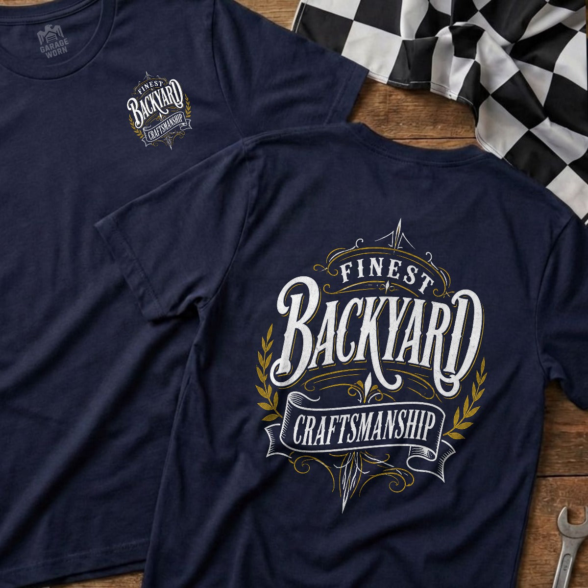 Navy | Front & Back