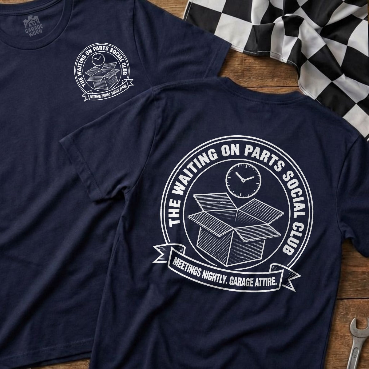 Navy | Front & Back