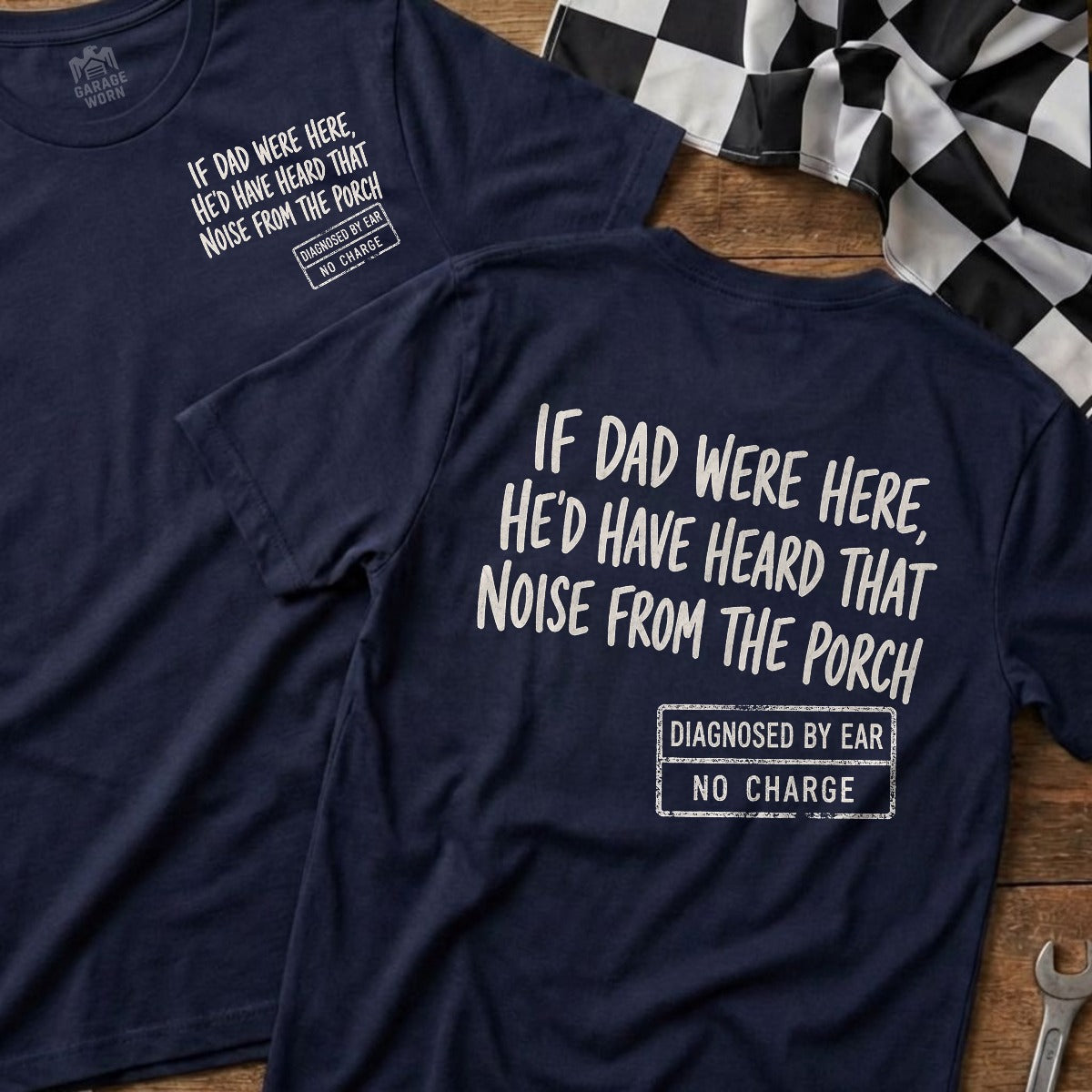 Navy | Front & Back