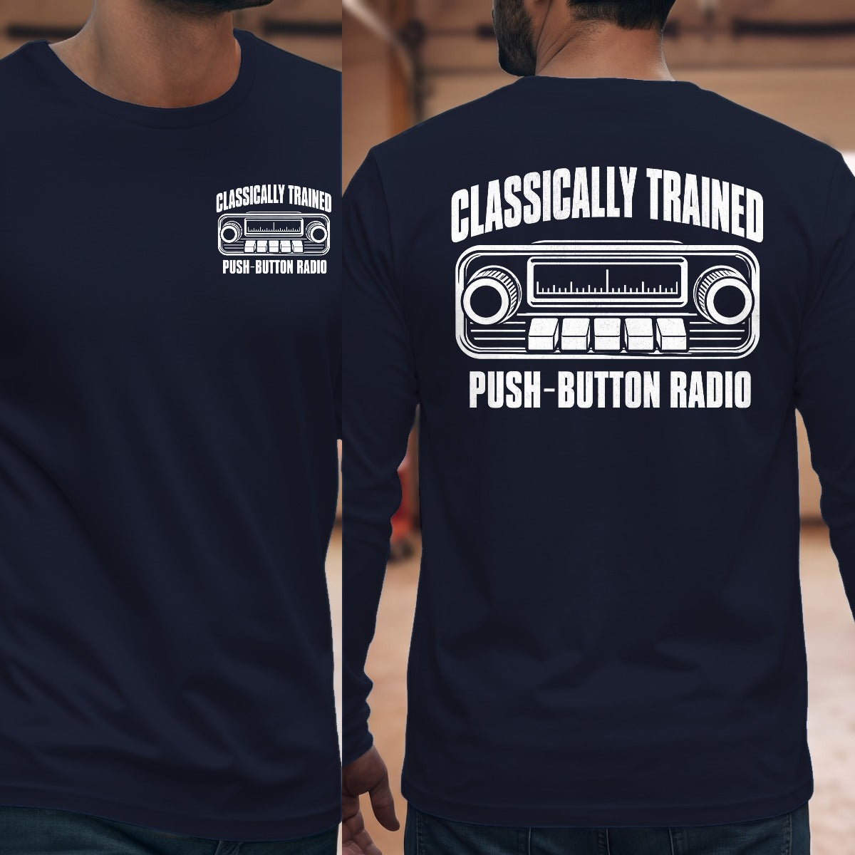 Navy | Front & Back