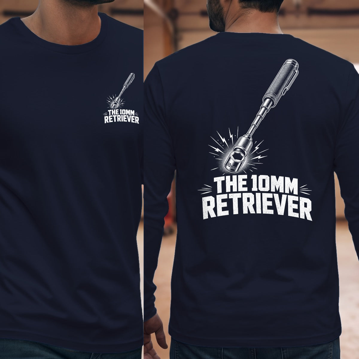 Navy | Front & Back