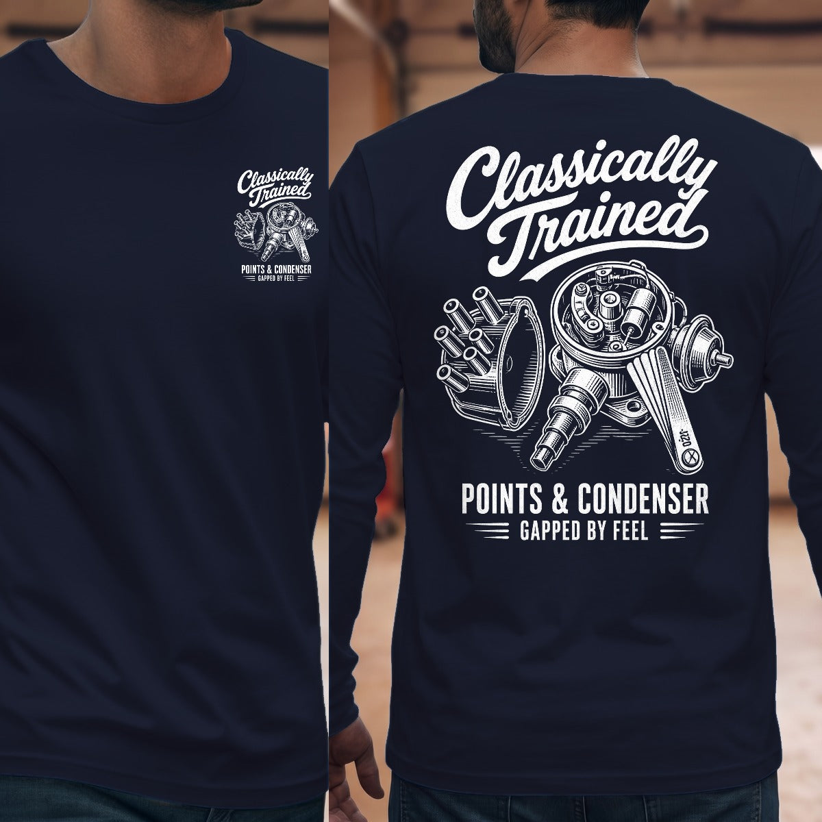 Navy | Front & Back