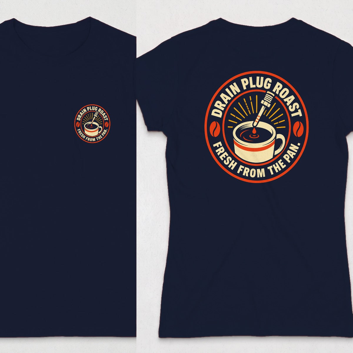 Navy | Front & Back