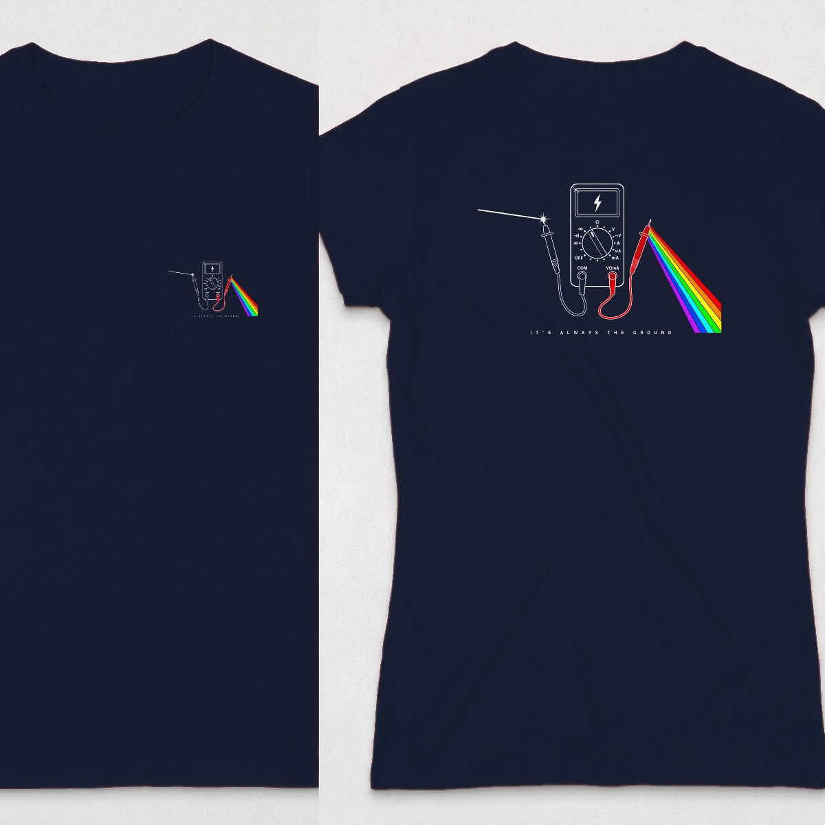 Navy | Front & Back