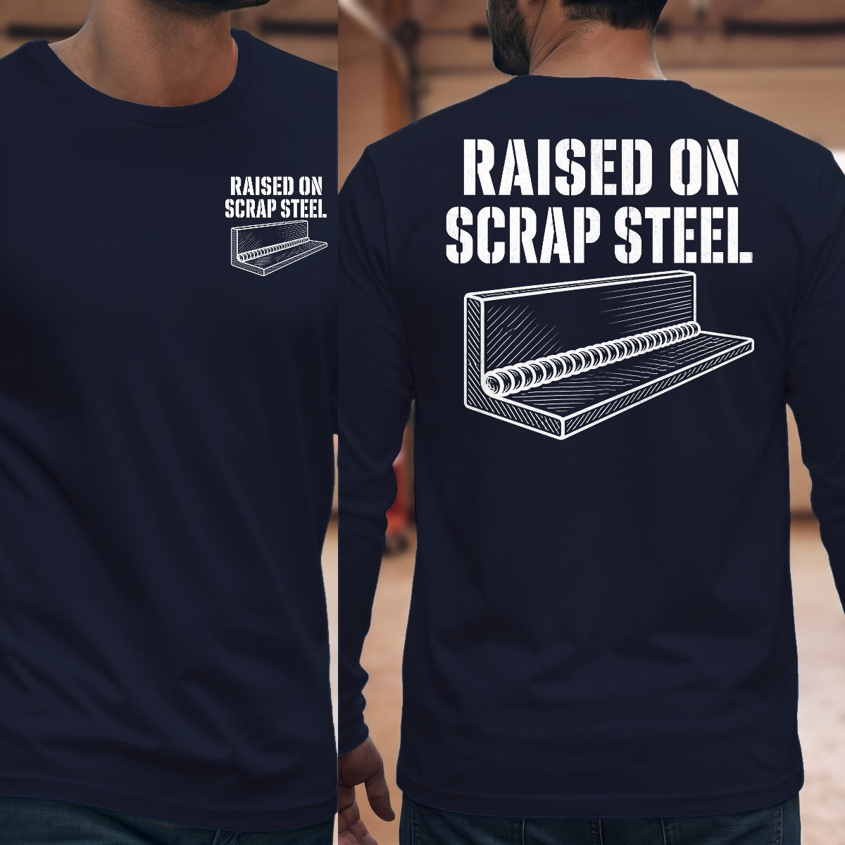 Navy | Front & Back