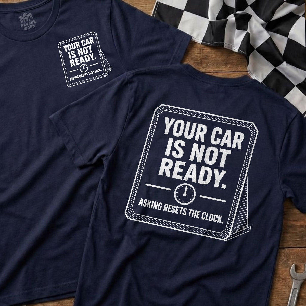 Navy | Front & Back
