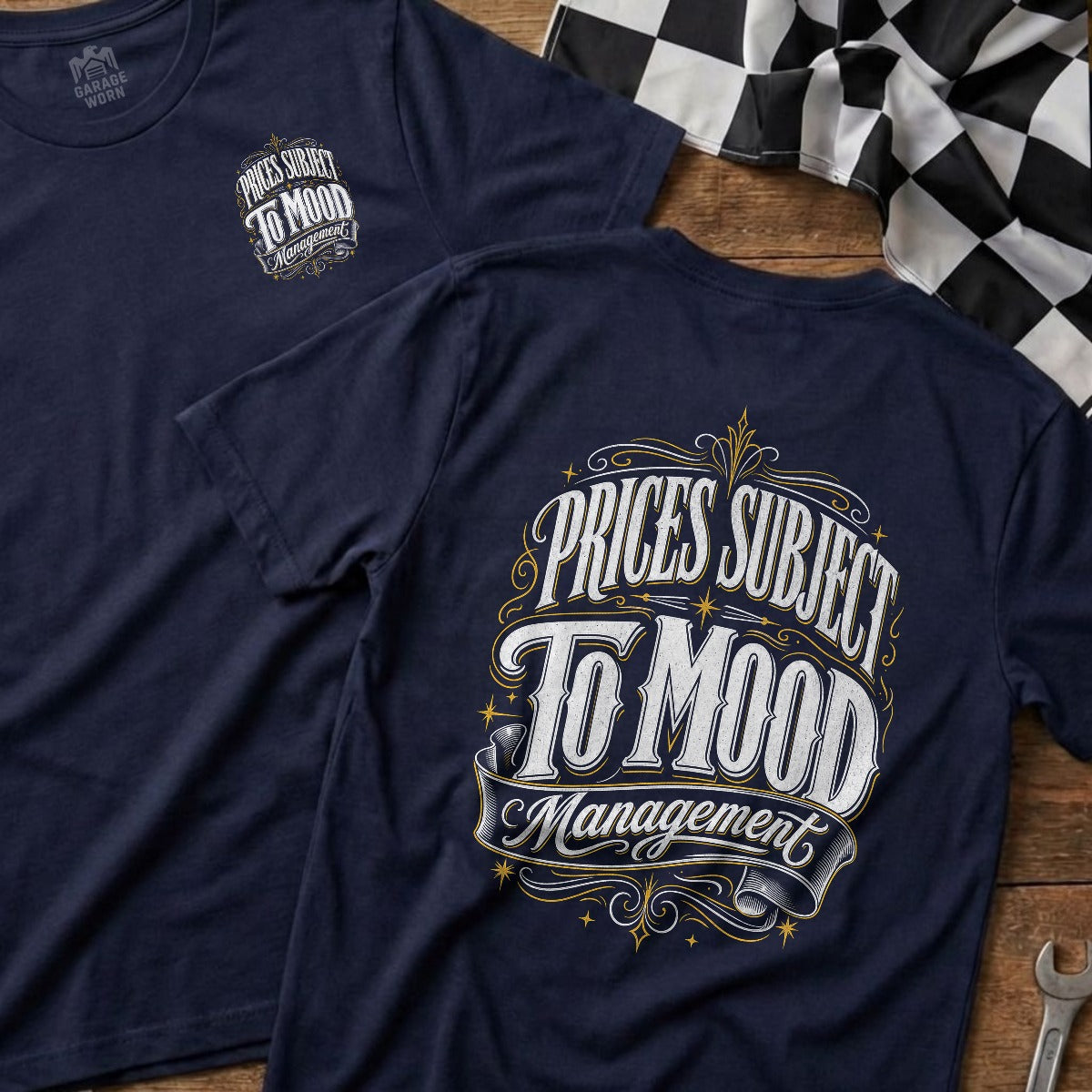 Navy | Front & Back