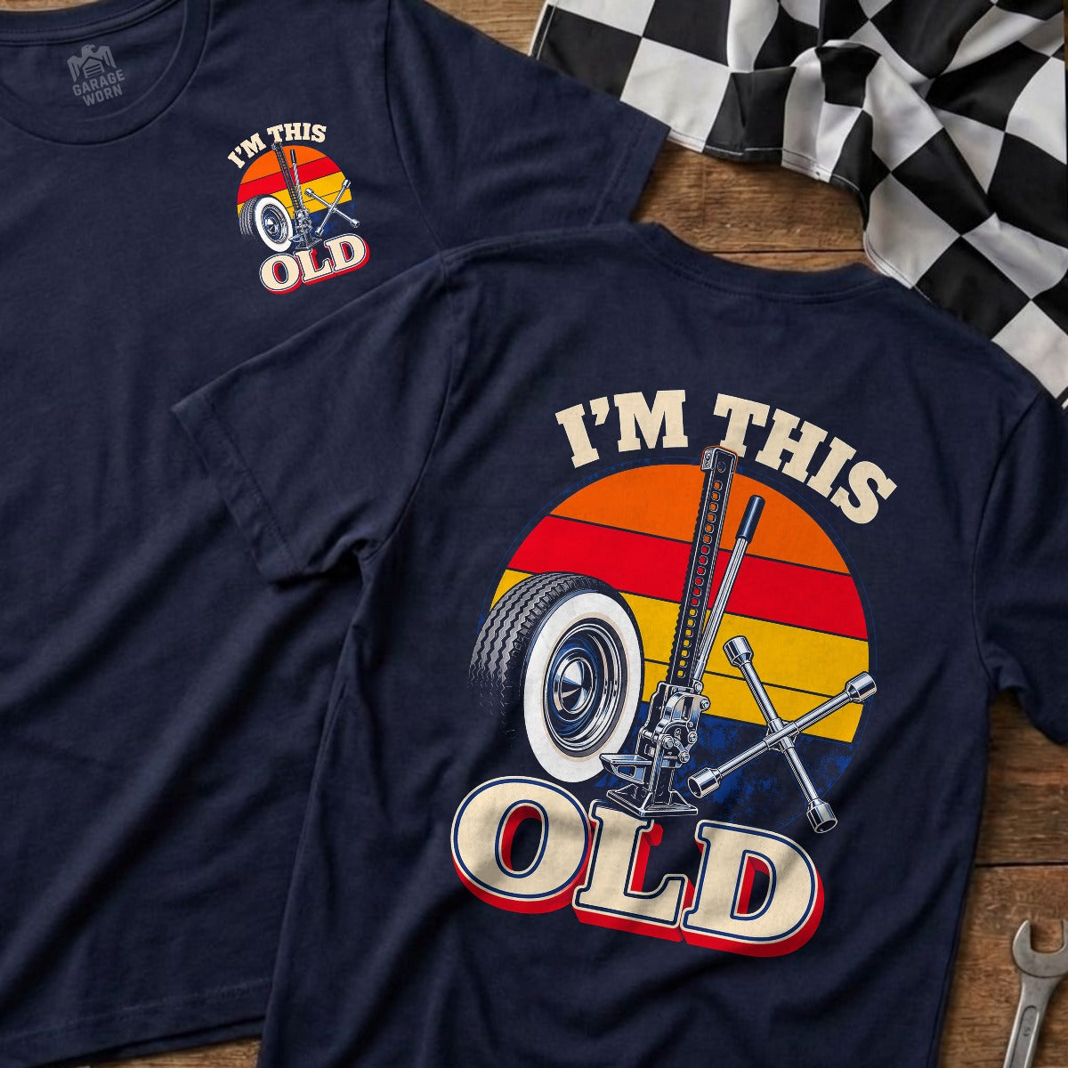 Navy | Front & Back