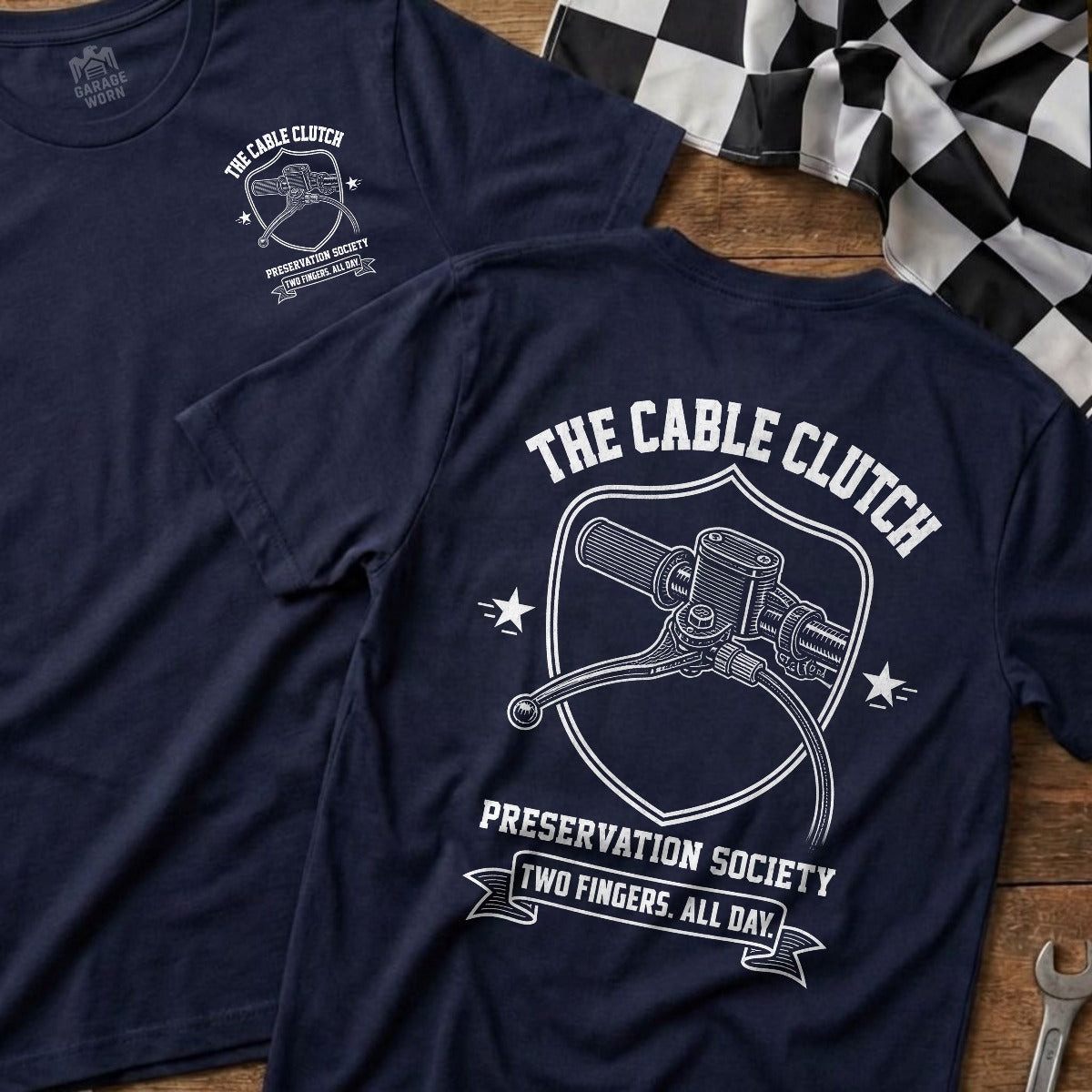 Navy | Front & Back
