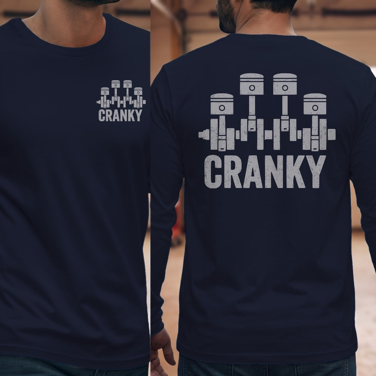 Navy | Front & Back