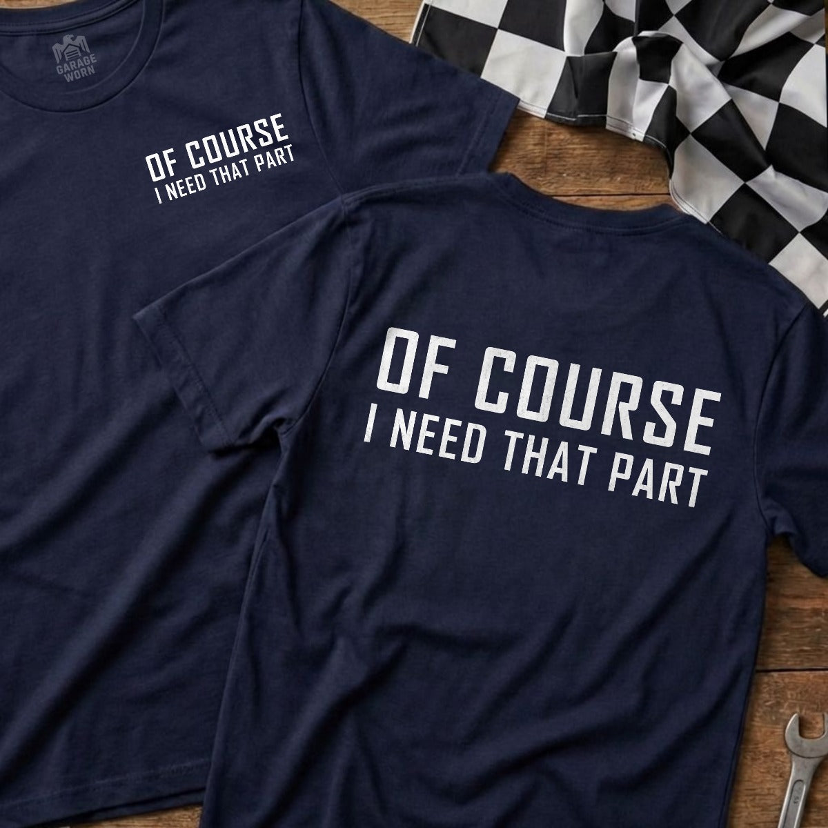 Navy | Front & Back
