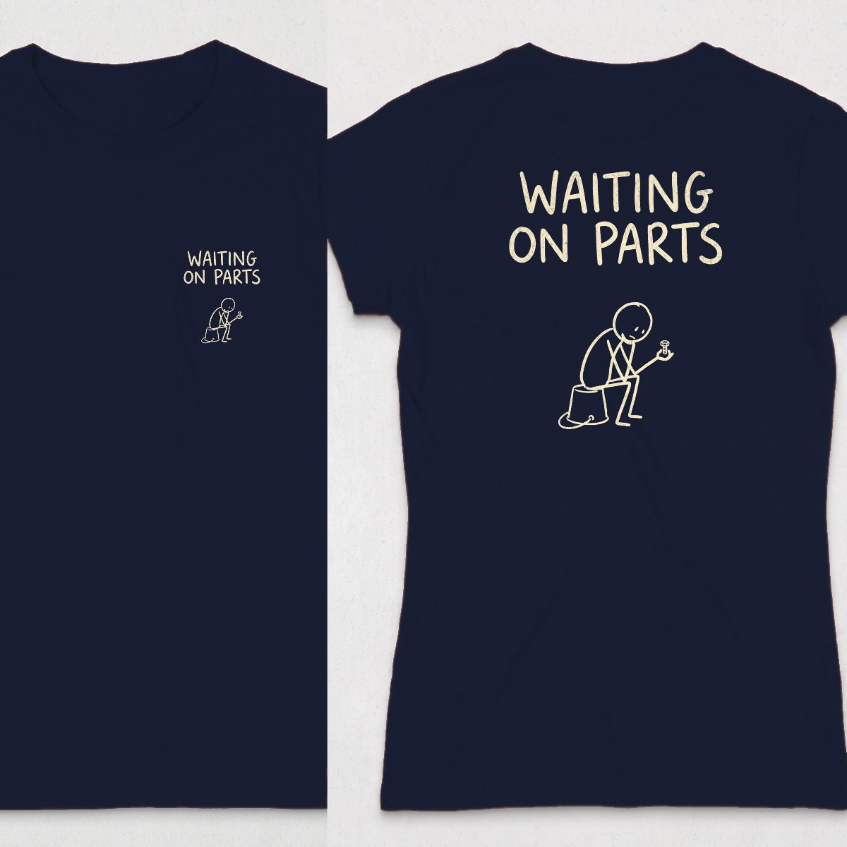Navy | Front & Back