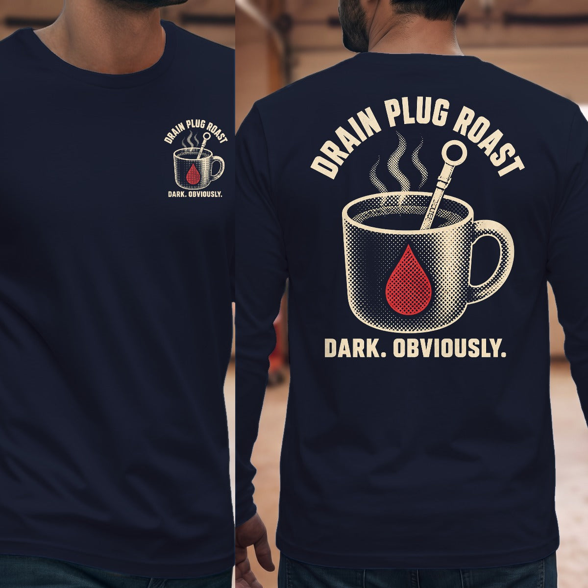 Navy | Front & Back