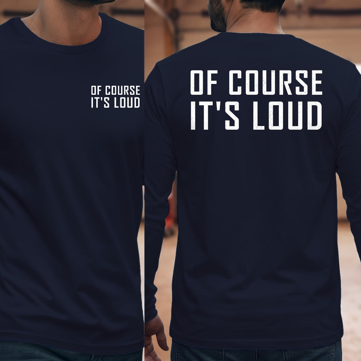Navy | Front & Back