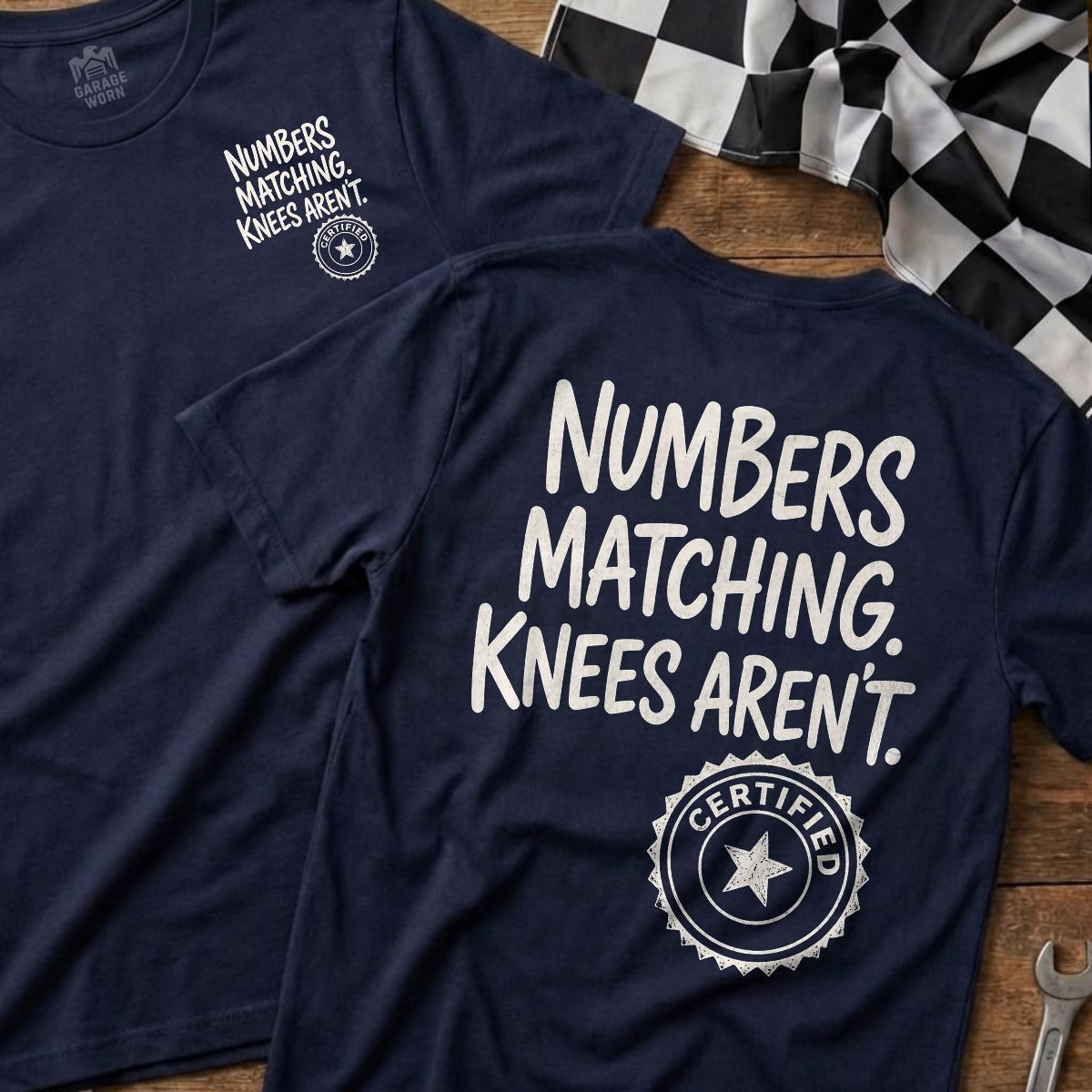 Navy | Front & Back
