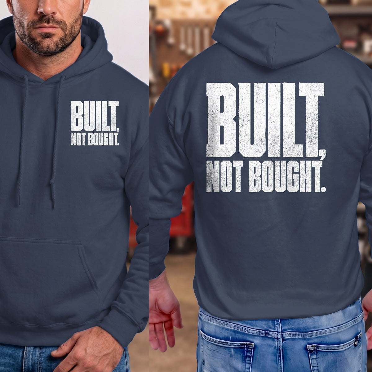 Navy | Front & Back