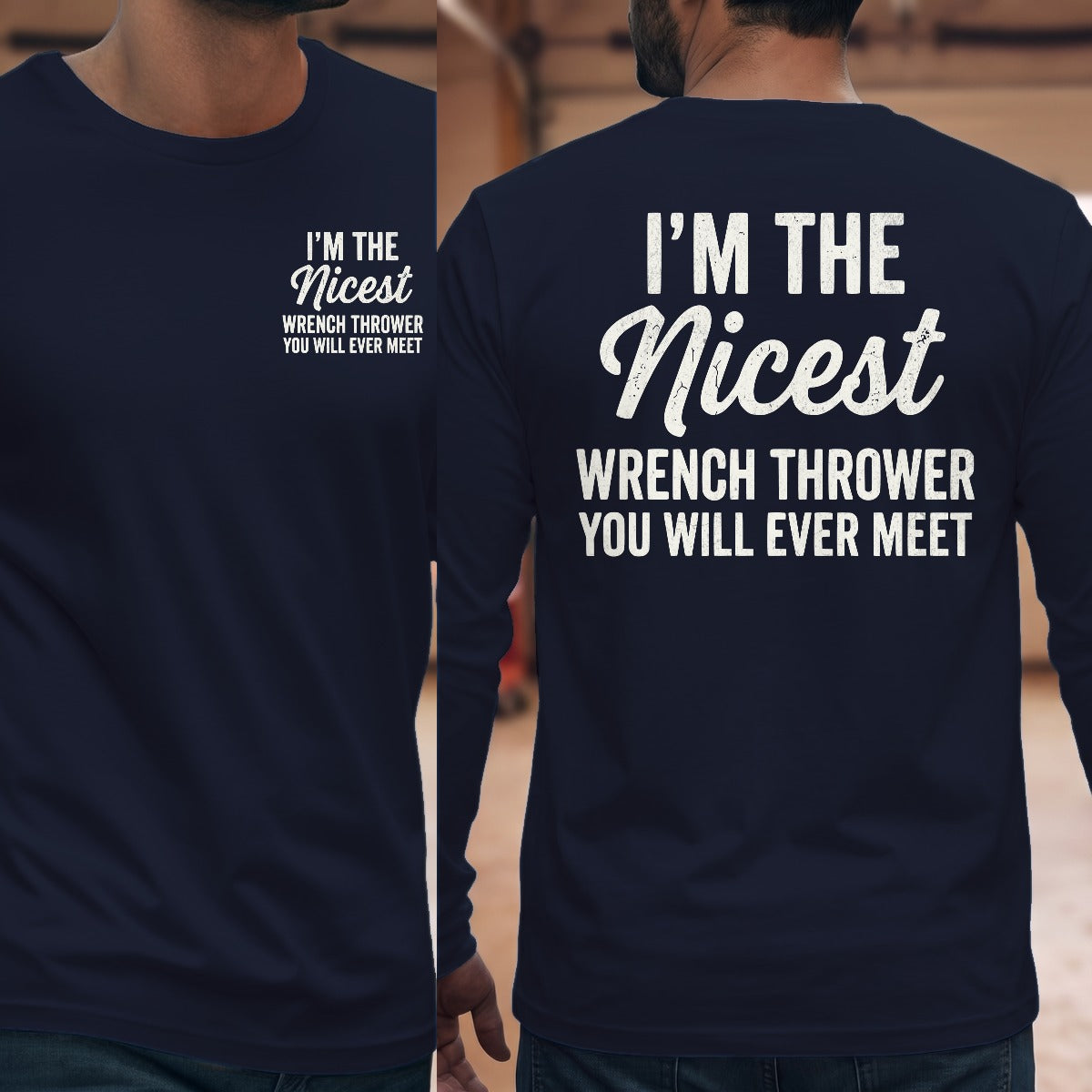 Navy | Front & Back