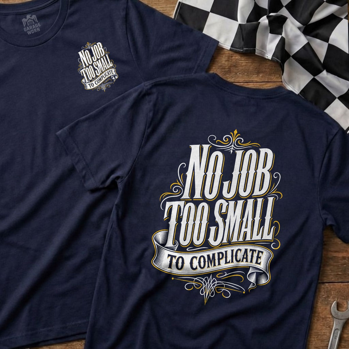 Navy | Front & Back