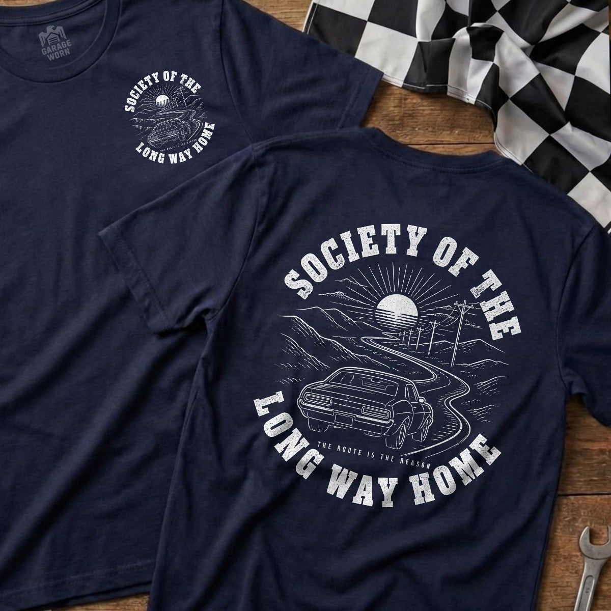 Navy | Front & Back
