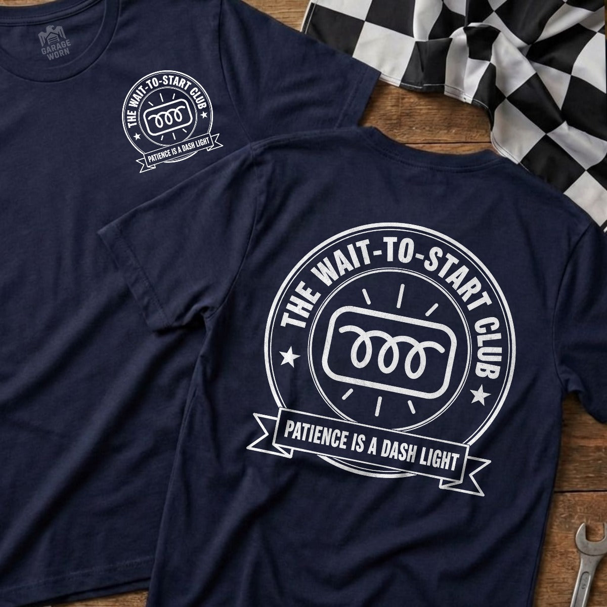 Navy | Front & Back