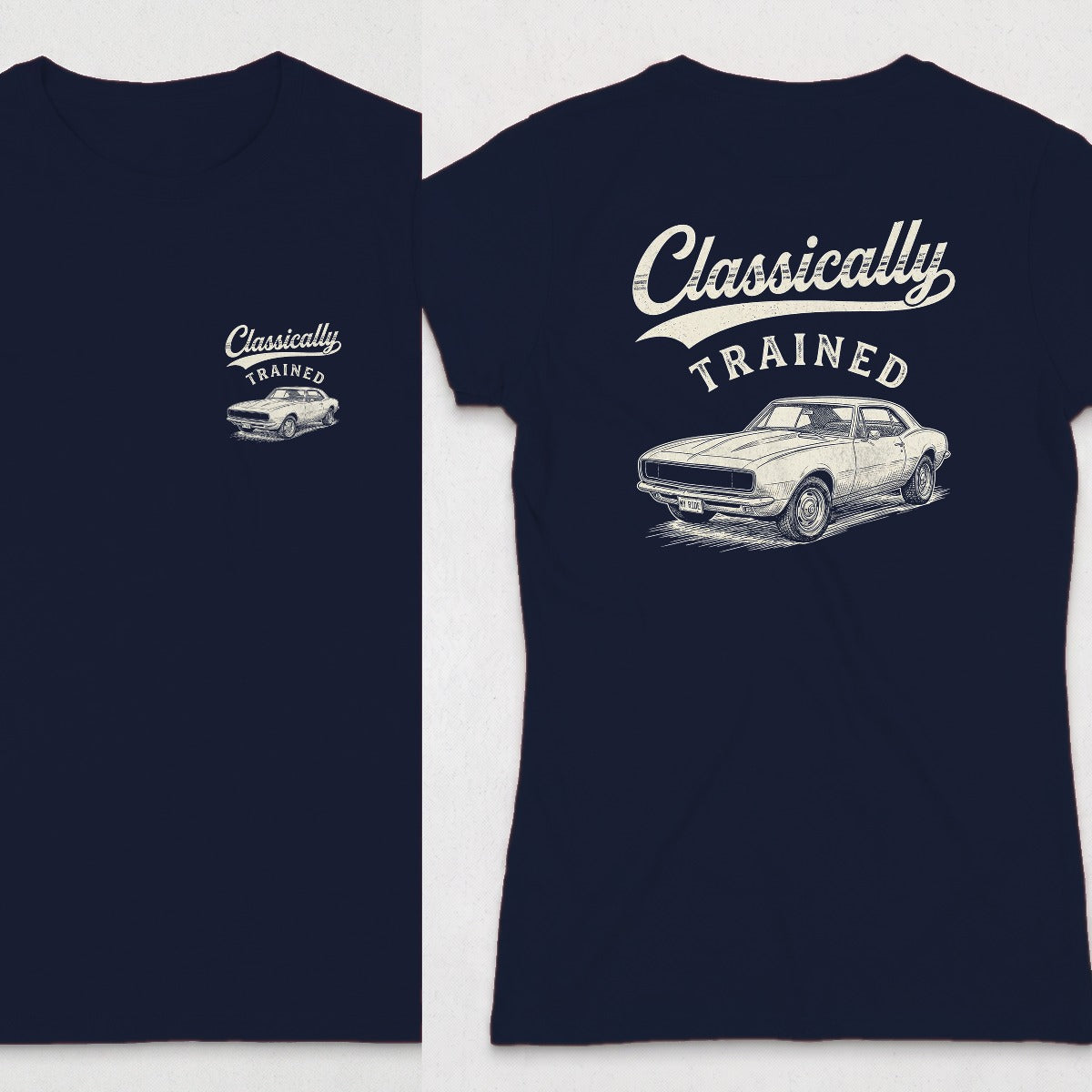 Navy | Front & Back
