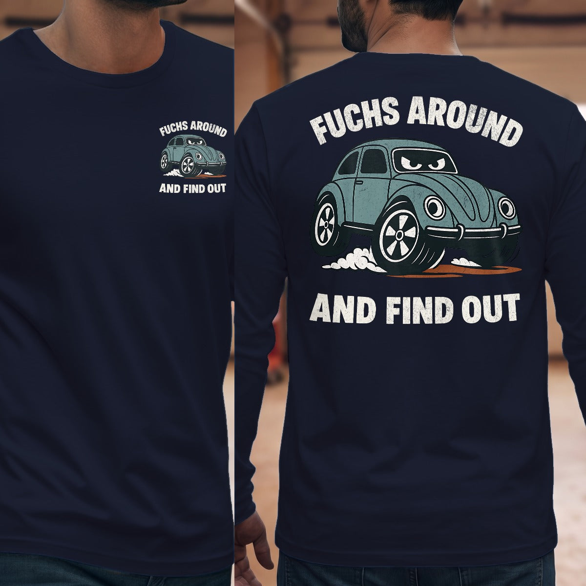 Navy | Front & Back