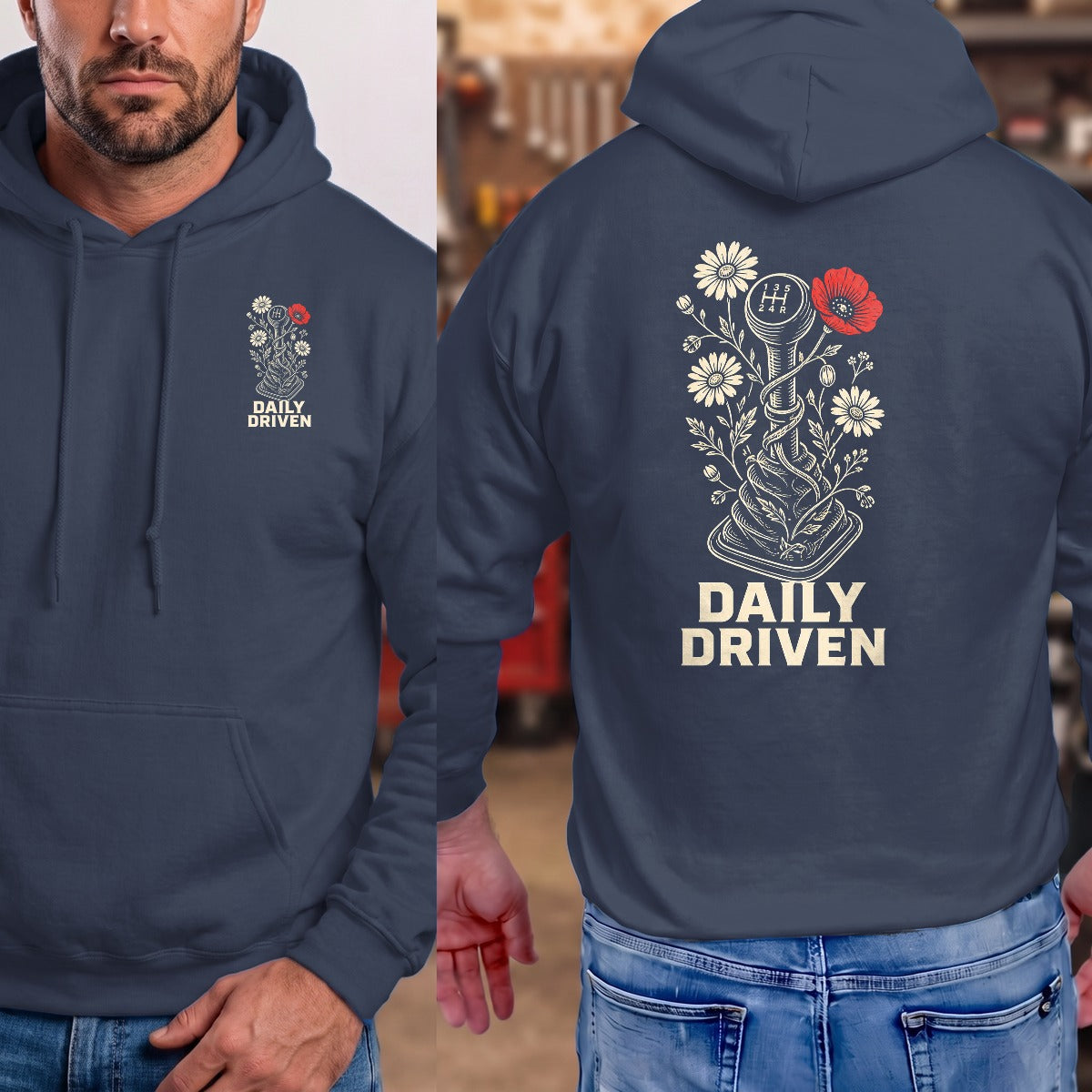 Navy | Front & Back