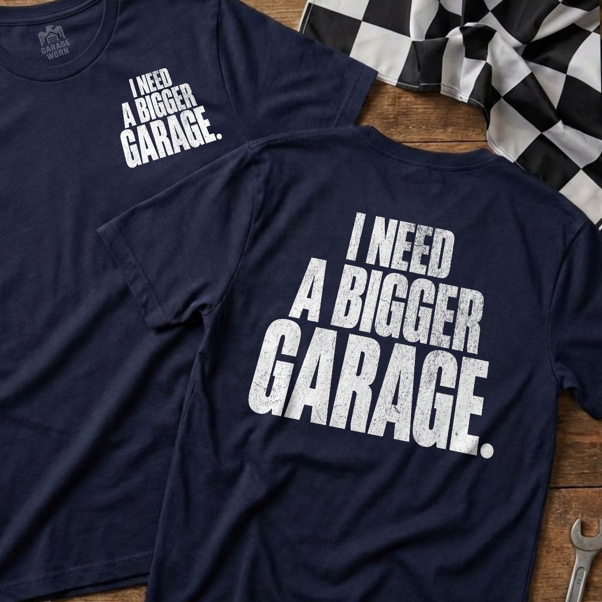 Navy | Front & Back