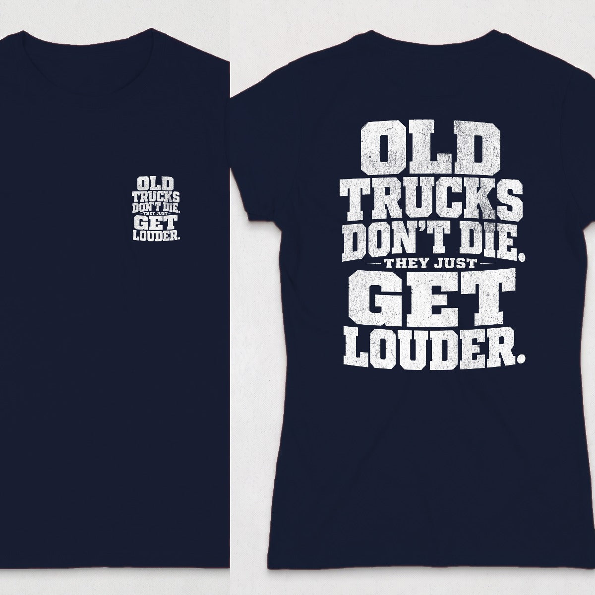 Navy | Front & Back