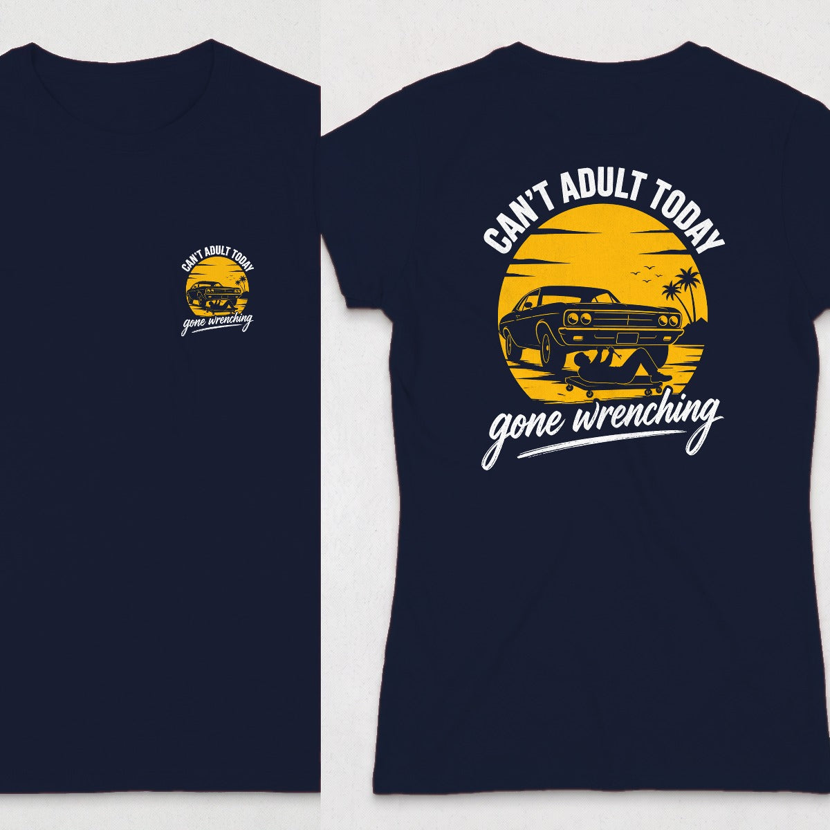 Navy | Front & Back