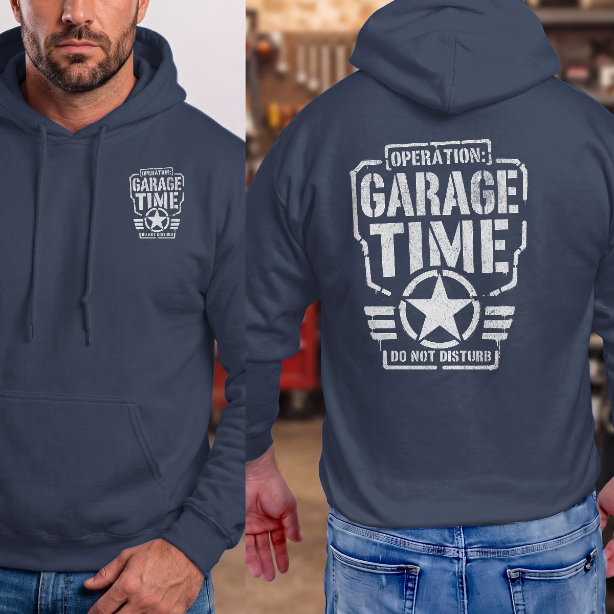 Navy | Front & Back