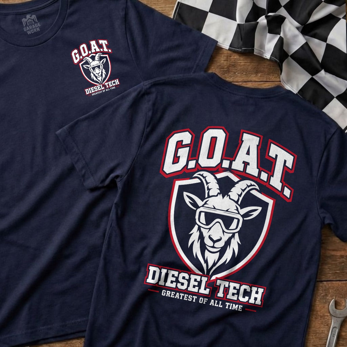 Navy | Front & Back